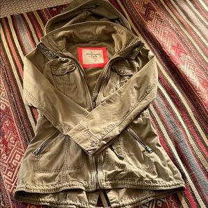 Abercrombie & Fitch Olive Green Jacket